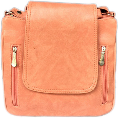 

Butterfly Girls Casual Pink PU Sling Bag