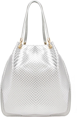 

Bagstopia Women Casual, Evening/Party White PU Hobo
