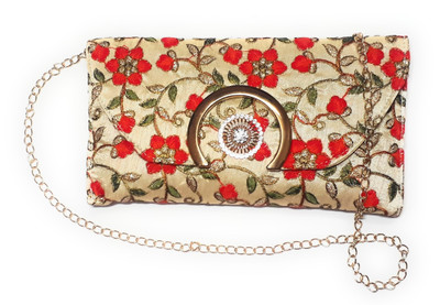 

Unique Fashion Women Casual, Evening/Party, Formal Red, Multicolor Silk Sling Bag, Multicolor;red