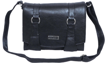

Cenzoni Women Casual Black PU Sling Bag
