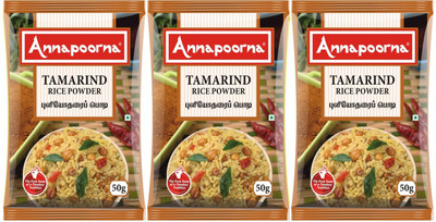 

Annapoorna Tamarind Rice Powder 50gms pack of 3(3 x 50 g)