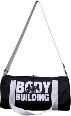 

LS Letsshop Gym Bag Look Trendy Stylish Gym Bag Body Building Gym Bag(Black, Kit Bag)