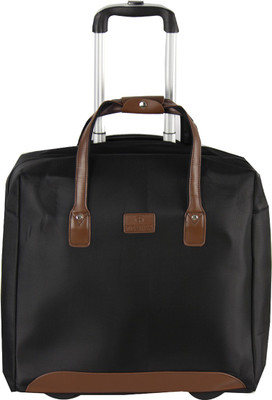 

Femiga Synthetic Small Trolly Bag(TLY001-BLACK) Cabin Luggage -  inch(Black