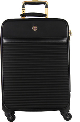 

Femiga Fabric Large Trolly Bag(TLY003-BIG/BLACK) Check-in Luggage -  inch(Black