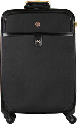 

Femiga Fabric Large Trolly Bag(TLY002-BIG/Black) Check-in Luggage -  inch(Black