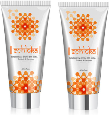 

SCHLOKA SUN SCREEN SPF 30 PA+++ WITH - SPF 30 PA+++(60 g)