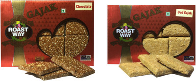 

Roast Way Roastway Foods Special Chocolate Gajak & Gud Gajak Weight 1000 Gram(1000 g, Box)