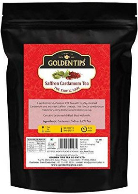 

Golden Tips Saffron Cardamom Exotic Chai Saffron, Cardamom Masala Tea(100 g, Plastic Bottle)