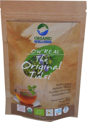 

Organic Wellness OW'Real The Original Tulsi Tulsi Herbal Infusion(100 g, Pouch)