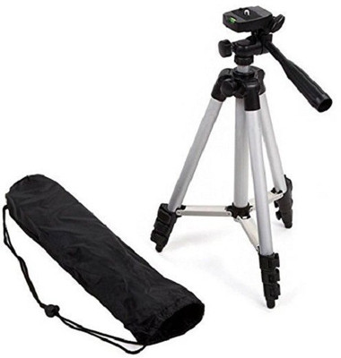 

Techtest Tripods with Bag DSLR Camera Stand Attachment Accessories Adapter Bag Base Plate Mount Mini Extended Arm Extension Head Digital Kit Portable Foldable Tripod(Black, Supports Up to 294 g)