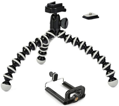 

ALLMUSIC 100% Premium Quality GORILLA-PAD D1 MOBILE HOLDER/STAND STAND/MOBILE HOLDER P52 MOBILE STAND/CAMERA STAND With Mobile Attachment For DSLR, ZDTH Tripod Stand 360 Degree 940mm Extendable Stretch Portable Digital MATE RS34 Camera Mobile Stand Holder