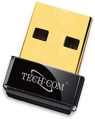 Tech-Com TTTPL-USB-W017 150Mbps Wireless N Nano USB Adapter (Black) USB Adapter(Black)