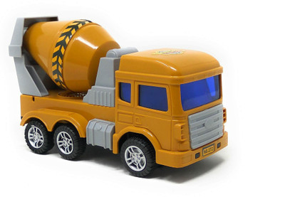 

Akrobo AkroboTruck with Electric Flash Light and Rotating Toy Transit Mixer(Multicolor)