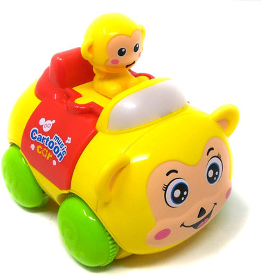 Akrobo Press & Go Toys Monkey(Multicolor)