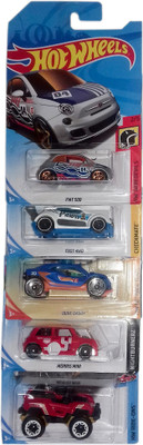 

kidoz kingdom HOTWHEELS BASIC CARS 5 - MULTICOLOUR(MULTICOLOURS)
