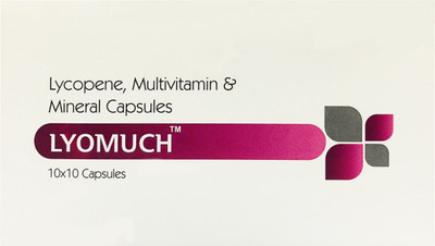 

LYOMUNCH Lycopene 5000mcg + Antioxidants For Men & Women(100 No)