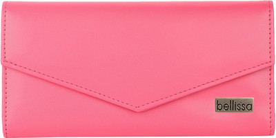 

Bellissa Women Pink Artificial Leather Wallet(8 Card Slots)