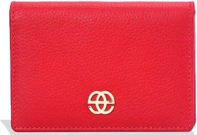 

Eske Men Red Genuine Leather Card Holder(8 Card Slots)