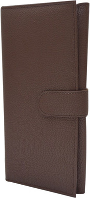 

Knott Men Brown Genuine Leather Document Holder(7 Card Slots), Brown-510