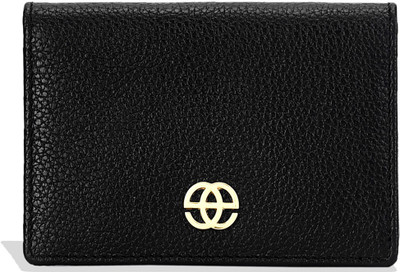 

Eske Men Black Genuine Leather Card Holder(8 Card Slots)
