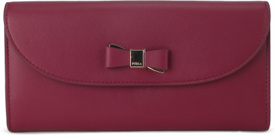 

Furla Women Casual Purple Genuine Leather Wallet(12 Card Slots), Amarena