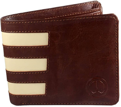 

knW Men Brown Artificial Leather Wallet(3 Card Slots), Multicolor