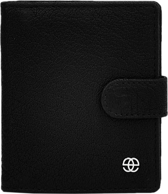 

Eske Men Black Genuine Leather Card Holder(10 Card Slots)