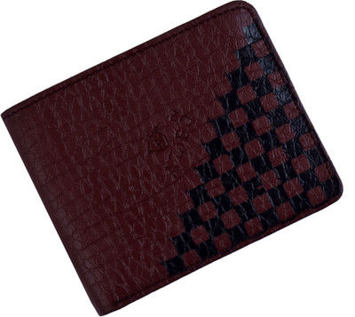 

Azibo Men Brown Artificial Leather Wallet(5 Card Slots)