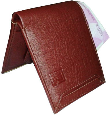 

Wenzest Boys Brown Artificial Leather Wallet(5 Card Slots)