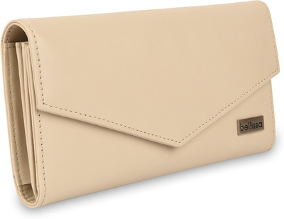 

bellissa Women Multicolor Artificial Leather Wallet(8 Card Slots), Cream