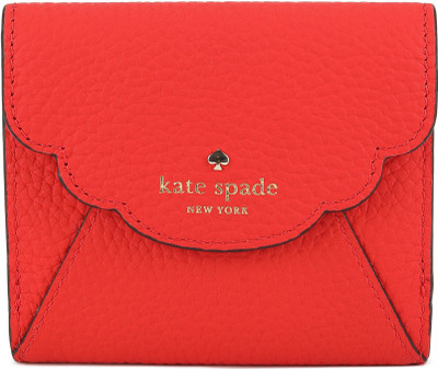 

Kate Spade Women Casual Red Genuine Leather Wallet(6 Card Slots), Picnicred