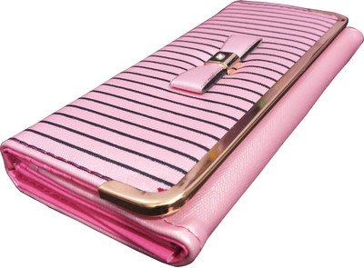 

hims Women Casual Pink Artificial Leather Wallet(8 Card Slots)