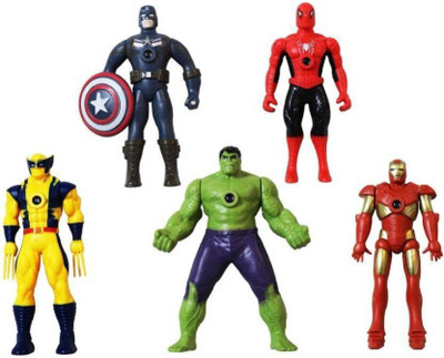 

SHRIBOSSJI New Arrival Marvel Super Heroes Collection Premium Quality - Medium Size(Multicolor)