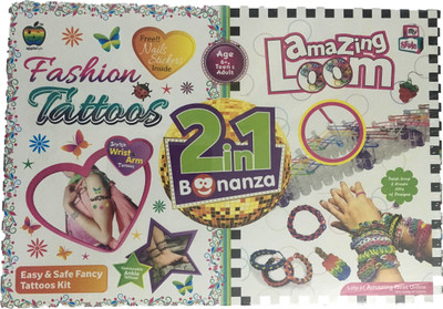 

Apple Fun Fashion tattoos and amazing Loom( 2 in 1 Bonanza)