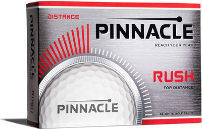 Pinnacle NEW Rush Golf Ball(Pack of 1, White)