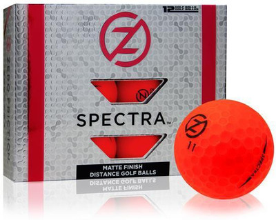 

Zero Friction Spectra Golf Ball(Pack of 1, Red)
