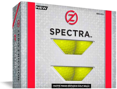 

Zero Friction Spectra Golf Ball(Pack of 1, Yellow)