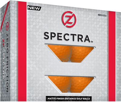 

Zero Friction Spectra Golf Ball(Pack of 1, Orange)