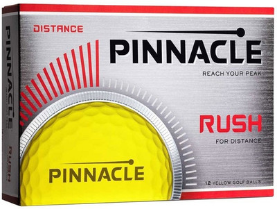 

Pinnacle NEW Rush Golf Ball(Pack of 1, Yellow)
