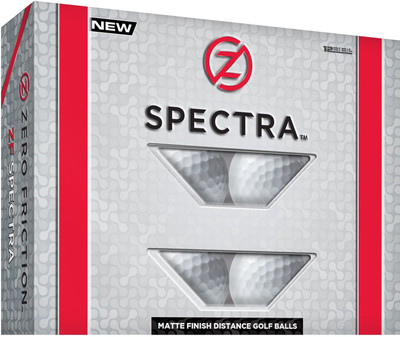 

Zero Friction Spectra Golf Ball(Pack of 1, White)