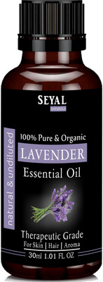 

Seyal Naturals Lavender Essential Oil 100% Pure & Organic Therapeutic Grade Undiluted For Hair, Skin, Aroma Hair Oil(30 ml)