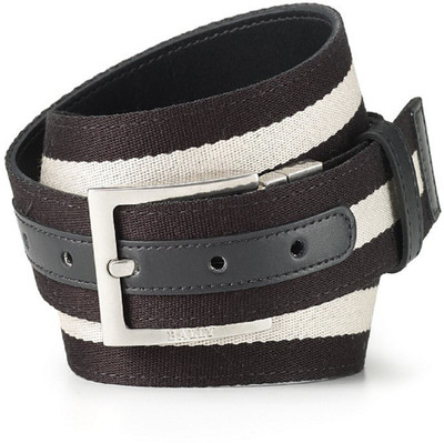 

Niryat international Men & Women Multicolor Genuine Leather Belt, Black