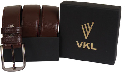 

vkl Men Casual, Formal Brown Artificial Leather Belt