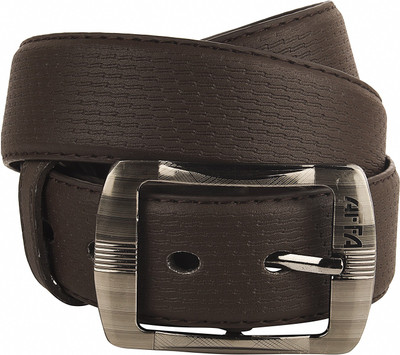

AFFA Men Casual Brown Artificial Leather Belt
