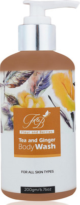 

Fleur and Berries Tea and Ginger Body Wash, 200ml(200 ml)