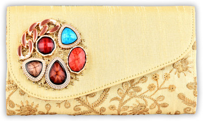 

REGO STYLES Party Gold Clutch