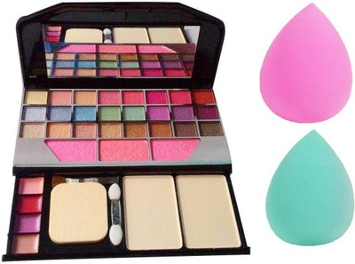 

Aaxyone Sponge Puff 2Pcs & Fashion Makeup kit(Set of 3)