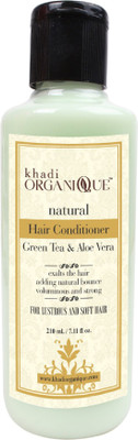 

KHADI ORGANIQUE Green Tea Aloevera Hair Conditioner 210 ML PACK OF 1(210 ml)