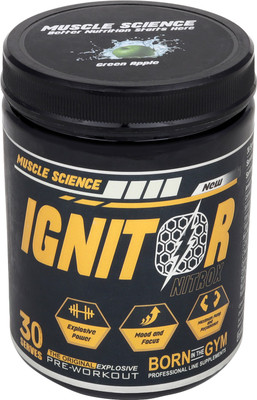 

Muscle Science msignitor30 Energy Drink(fruit punch, orange, green apple, strawberry kivi Flavored)