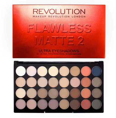 

Makeup Revolution Ultra 32 Eyeshadow Palette Flawless Matte 2 16 g(Multicolor)